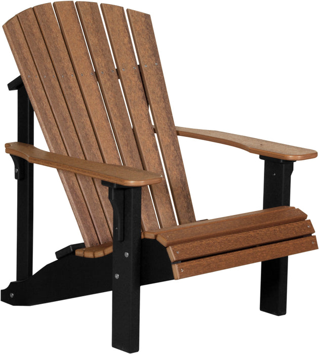 LuxCraft Deluxe Adirondack Chair Premium Woodgrains