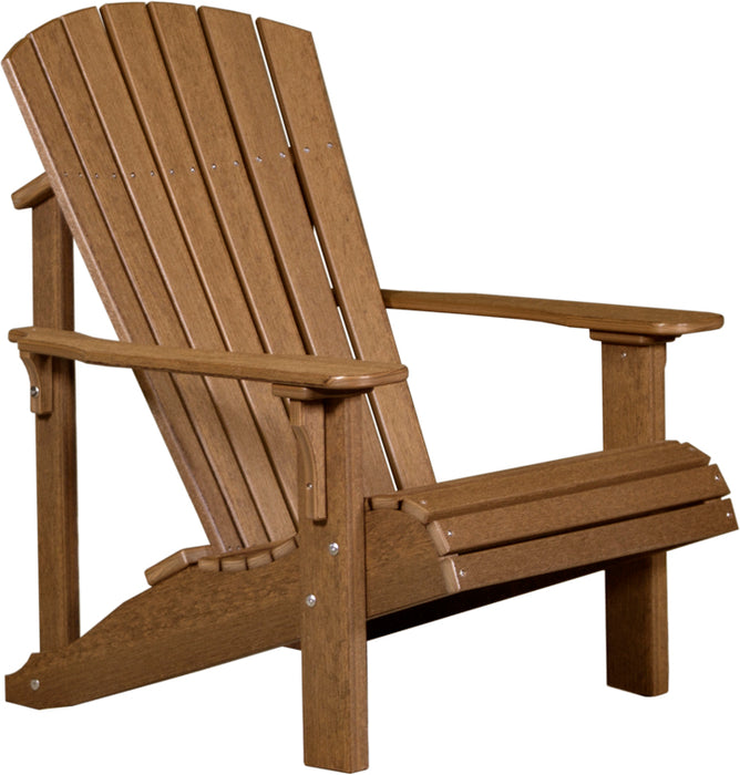 LuxCraft Deluxe Adirondack Chair Premium Woodgrains