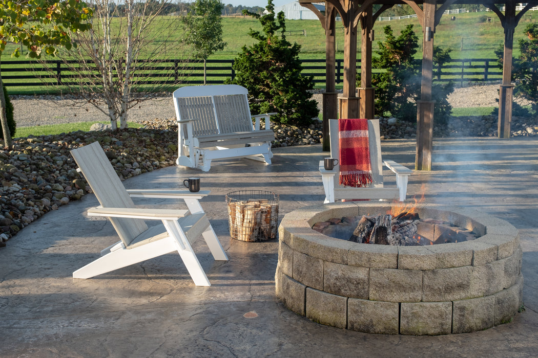 LuxCraft Adirondack Chair Premium Woodgrain